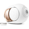 Desfrute de um áudio sem fio potente com o alto-falante sem fio dourado Devialet Phantom I 108 dB Wireless Speaker.